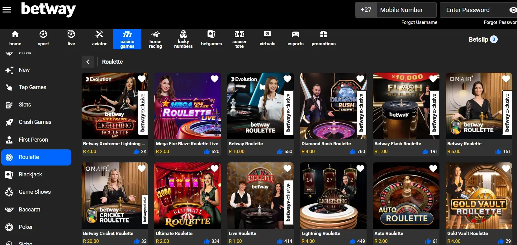 Betway Casino Betway Casino